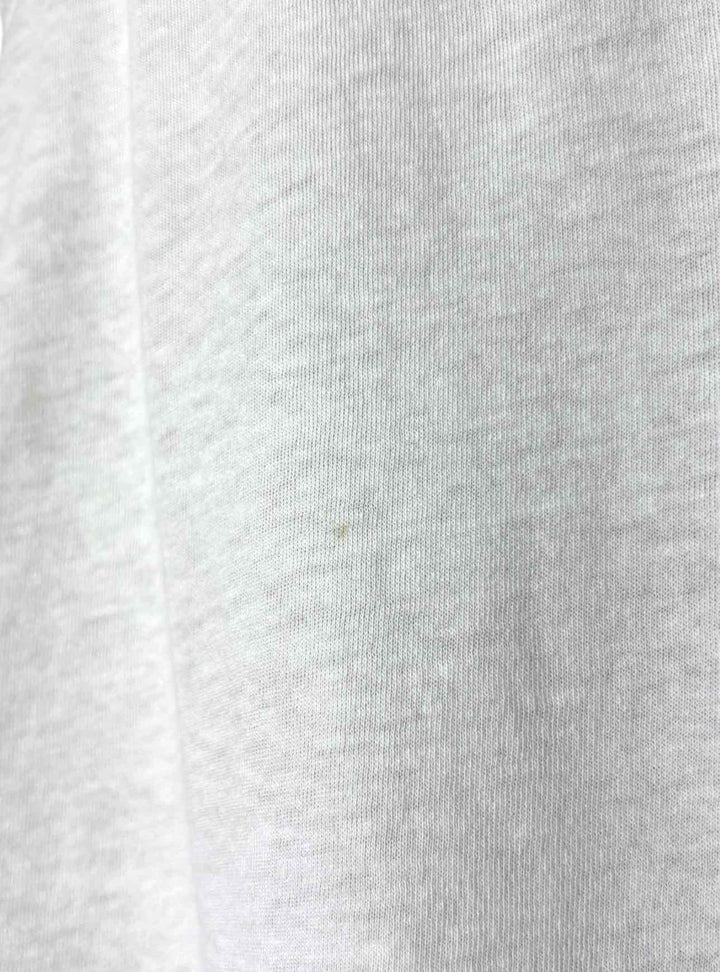 Saint Laurent Size M Eyelet Trim Cotton Tank Top