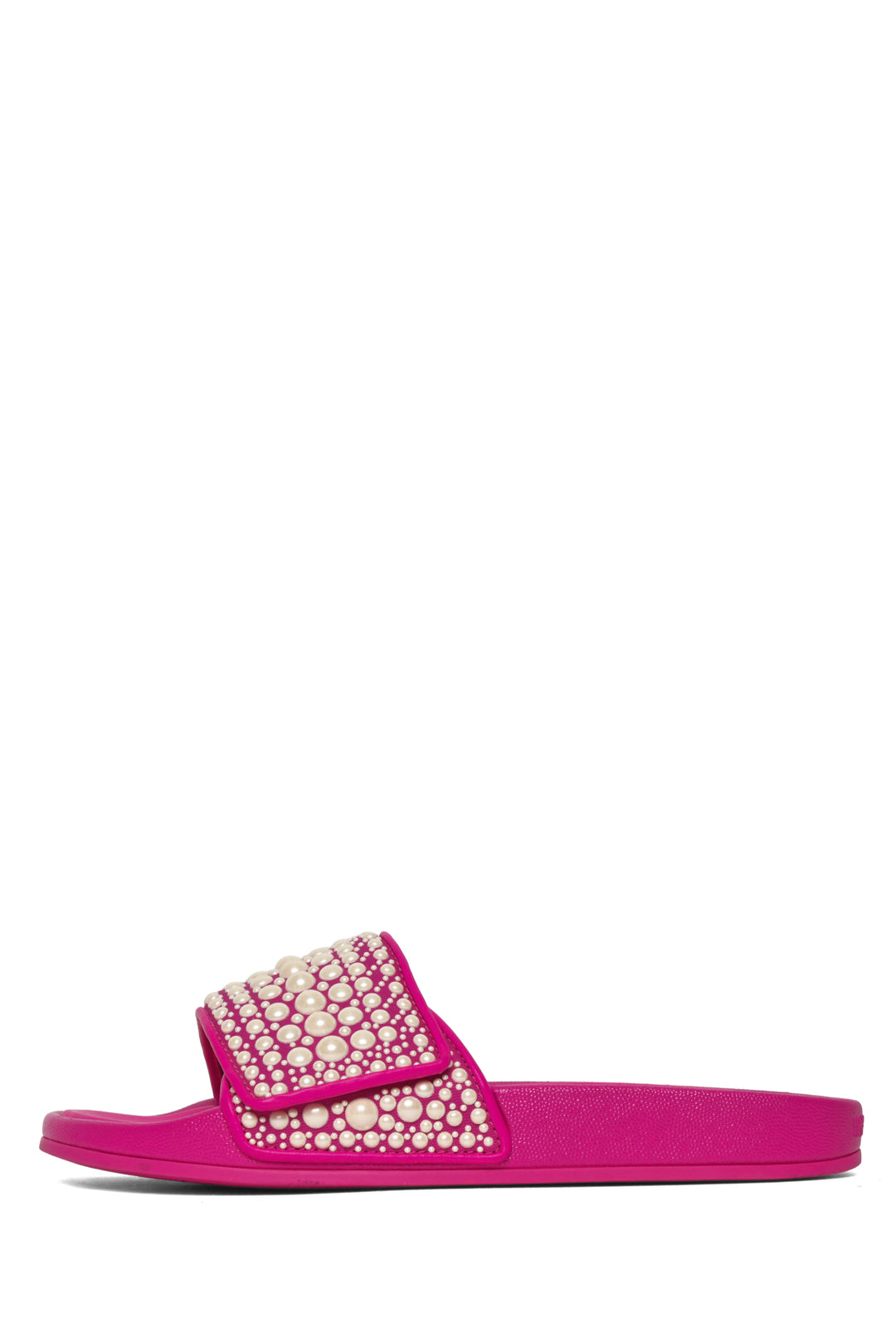 Jimmy Choo Size 40 Fitz Embellished Pool Slide Sandals