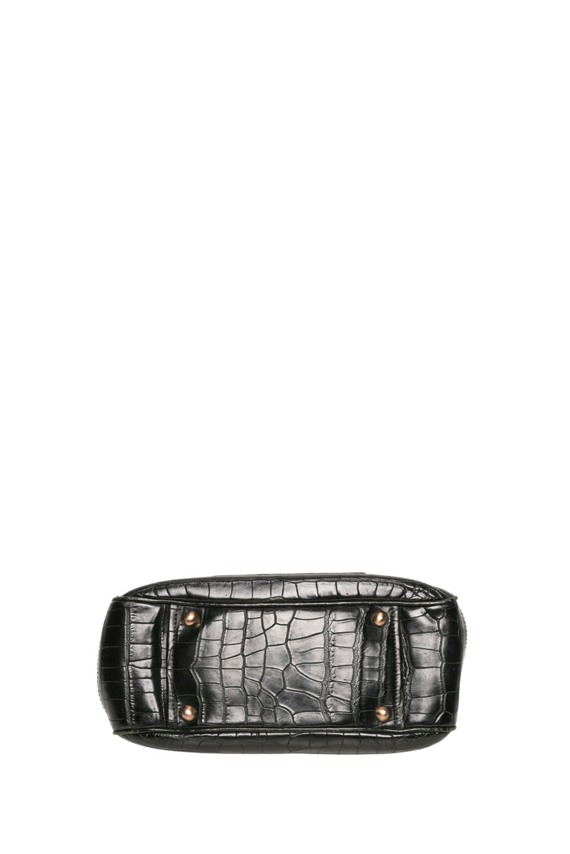 Prada Vintage Crocodile Leather Shoulder Bag