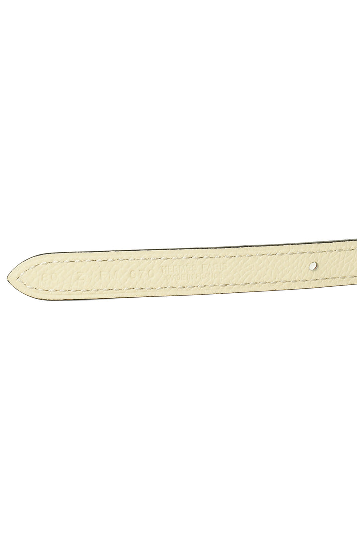 Hermes 2021 Reversible 13mm Swift & Epsom Leather Belt Strap