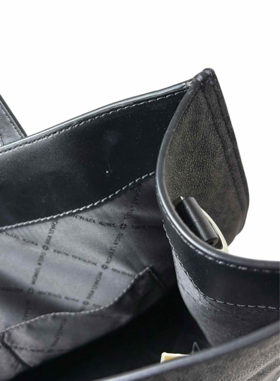 Michael KorsKenly Leather Monogram Tote