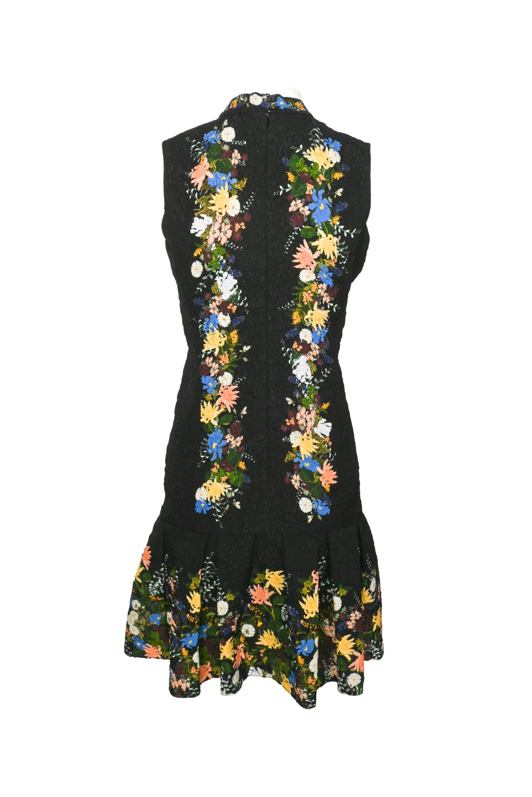 Erdem Size 4 Nena Floral Midi Dress
