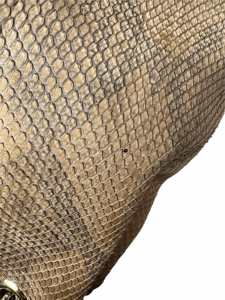 Gucci Python Soho Chain Shoulder Bag Purse