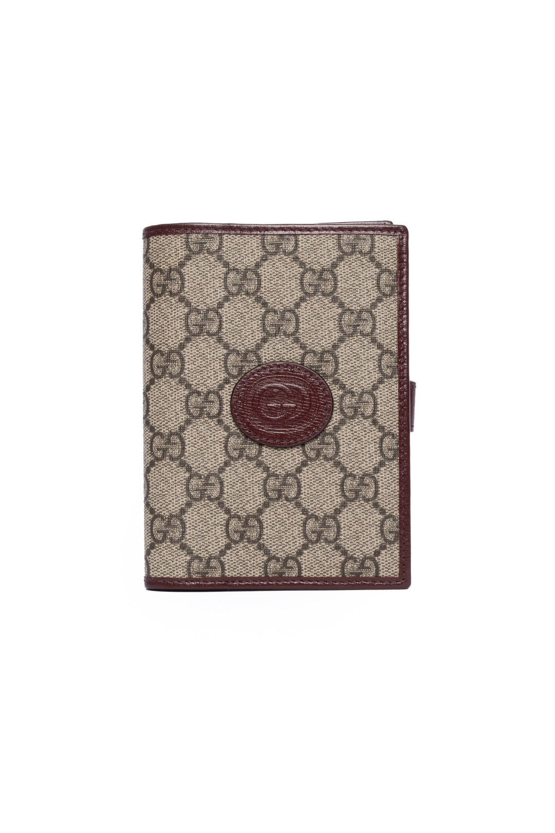 Gucci Men's GG Supreme Monogram Passport Case