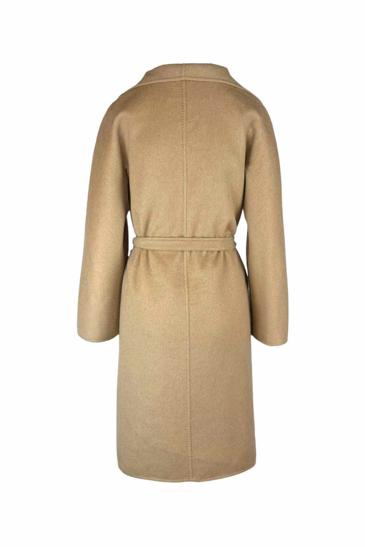 Max Mara Size 8 Midi Cashmere Cardigan Coat