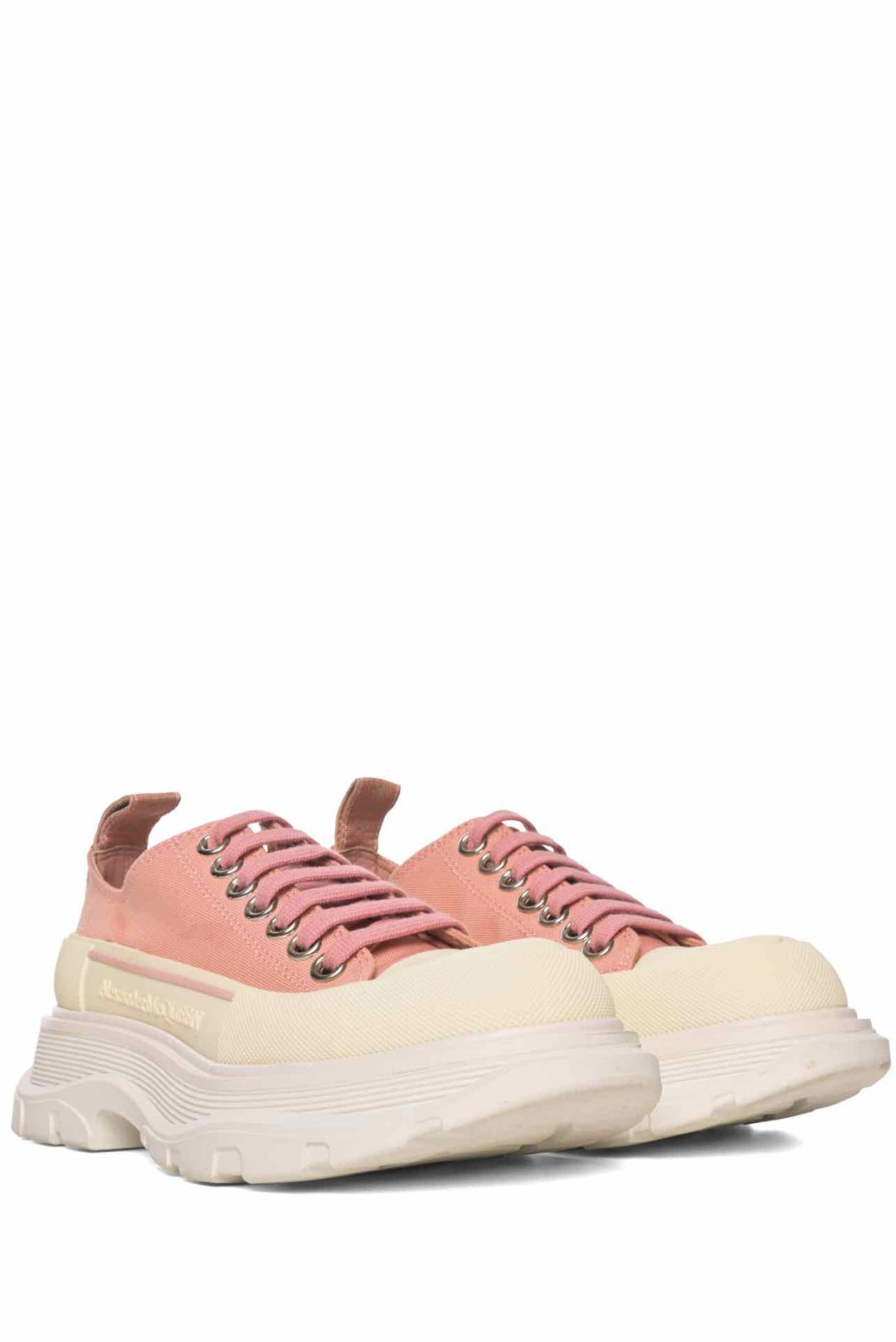 Alexander Mcqueen Size 35 Tread Slick Lace Up Sneaker