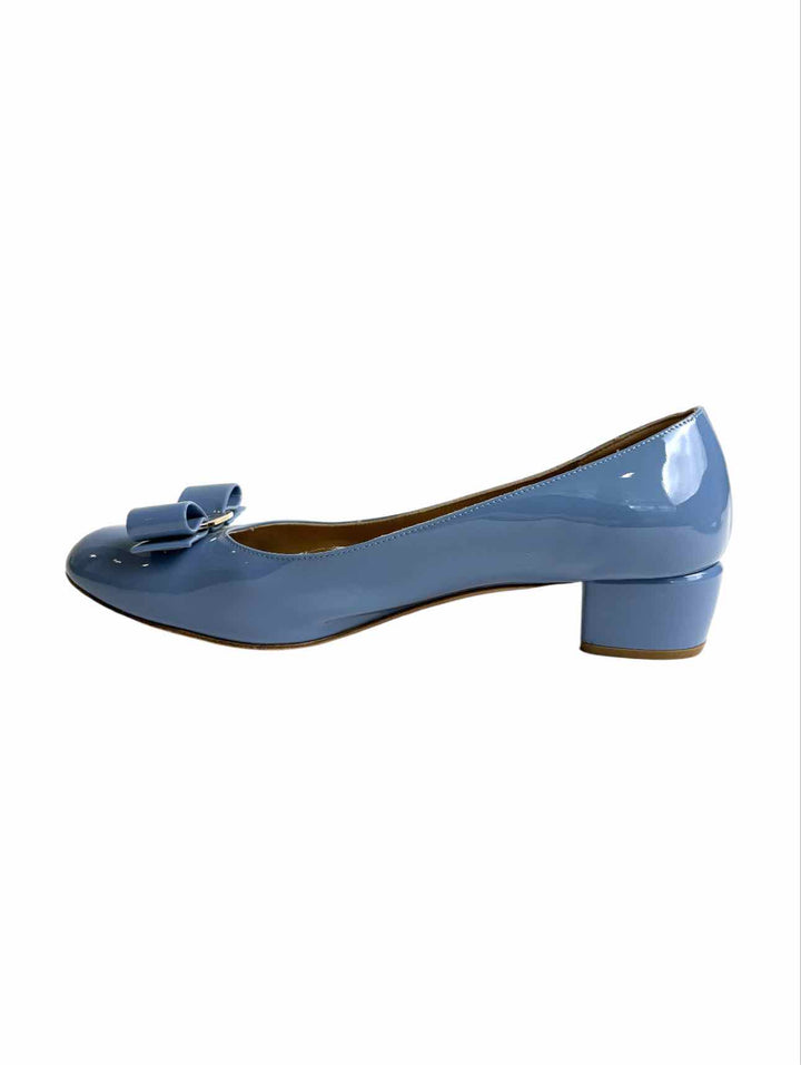 Ferragamo Size 8.5 Patent Pumps