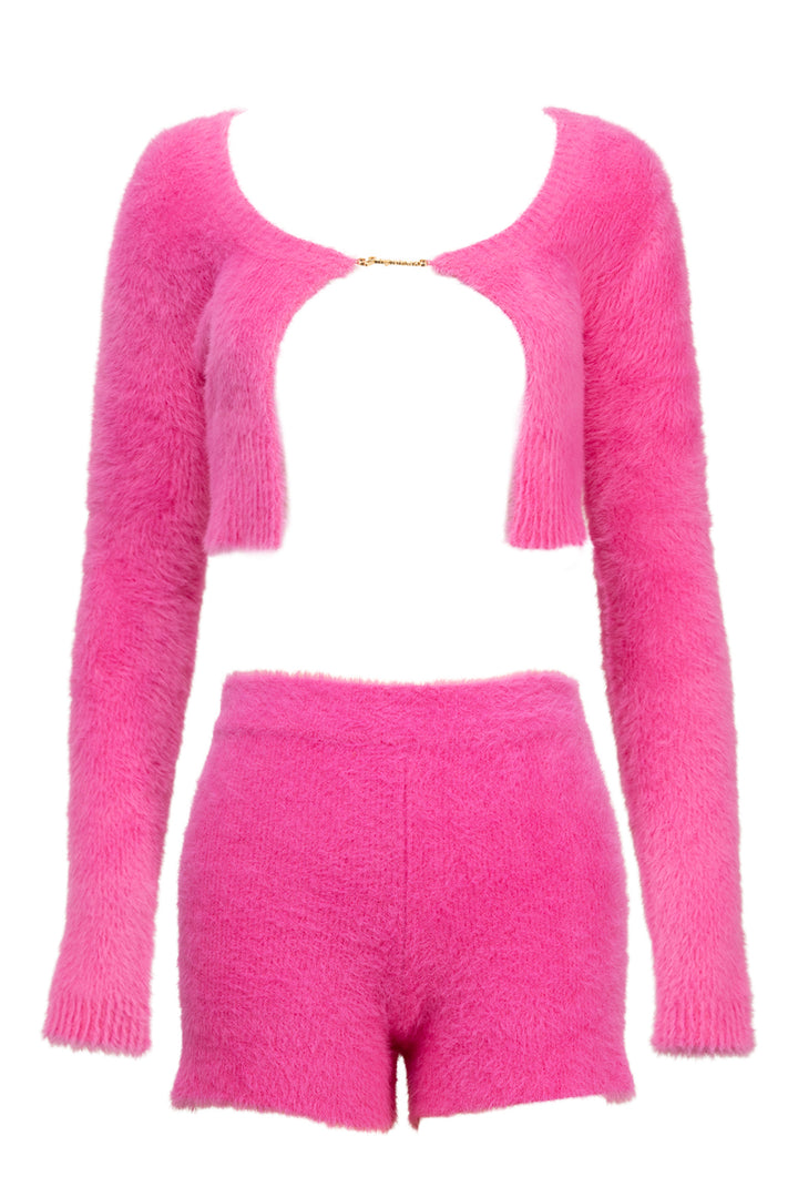 Jacquemus Size 34 Cardigan & Shorts Set