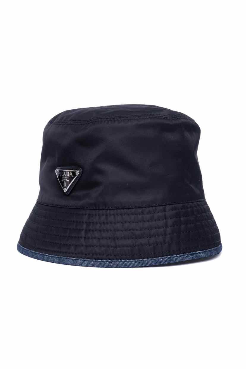 Prada Size L 2021 Re-Nylon Reversible Bucket Hat