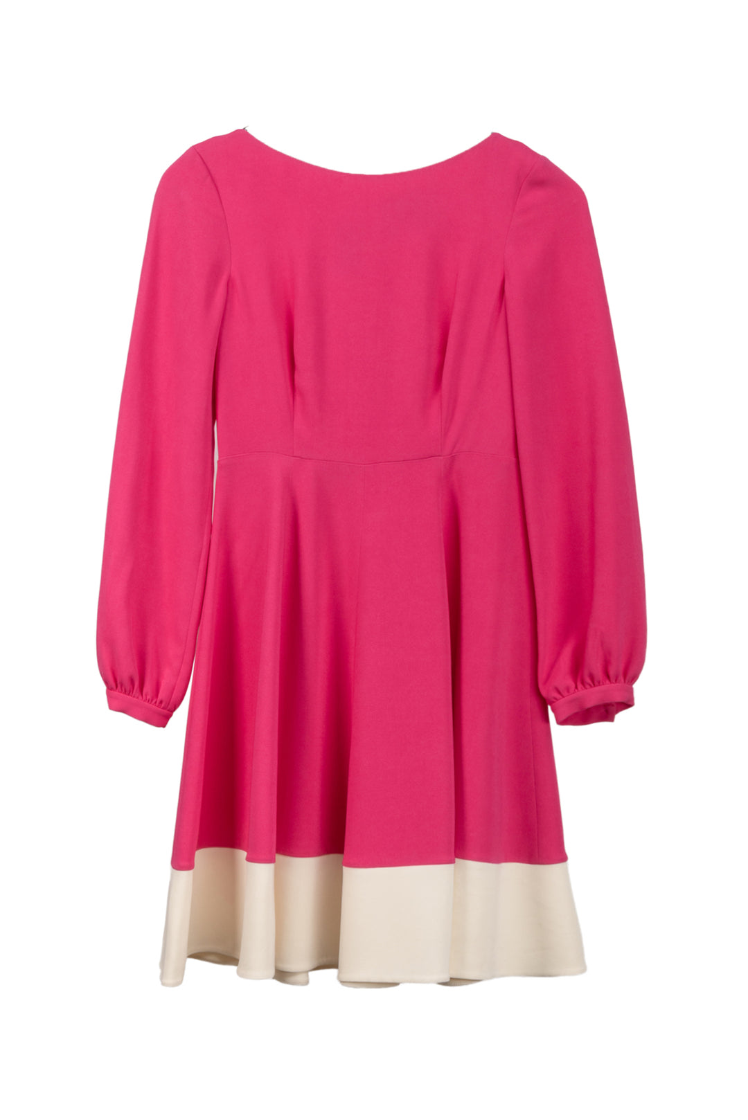 Prada Size 36 2012 High Neck Long Sleeve Mini Dress