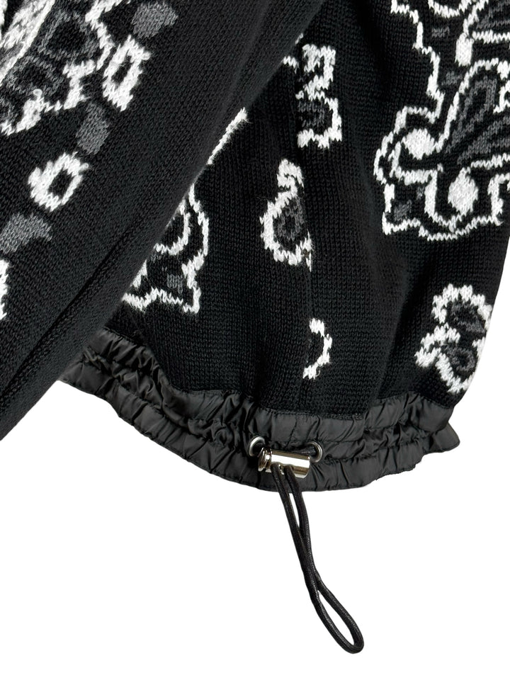 Sacai Size 2 Bandana Sweater