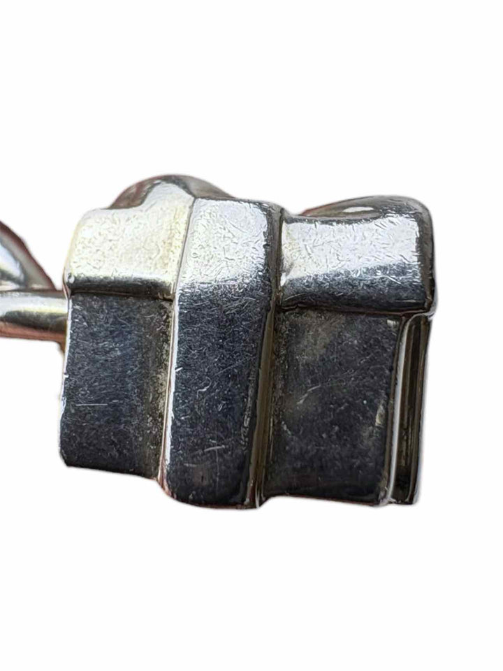 Tiffany & Co Silver Heart Padlock Charm Bracelet