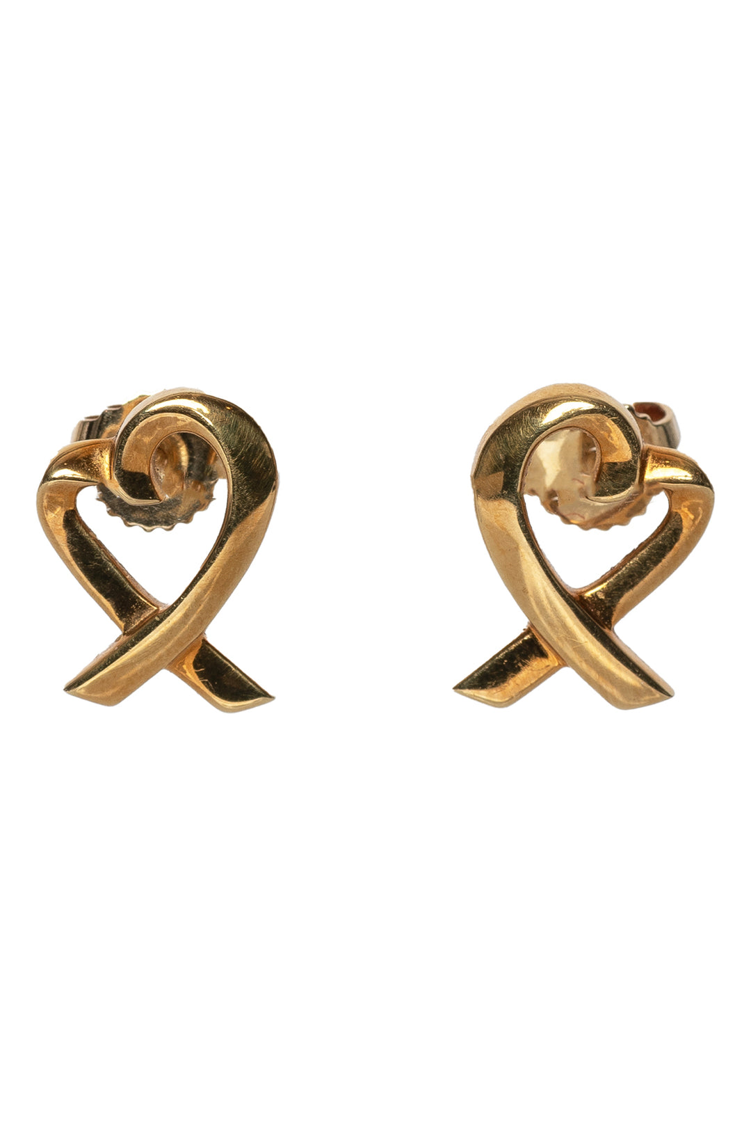 Tiffany Paloma Picasso 18K Loving Heart Earrings