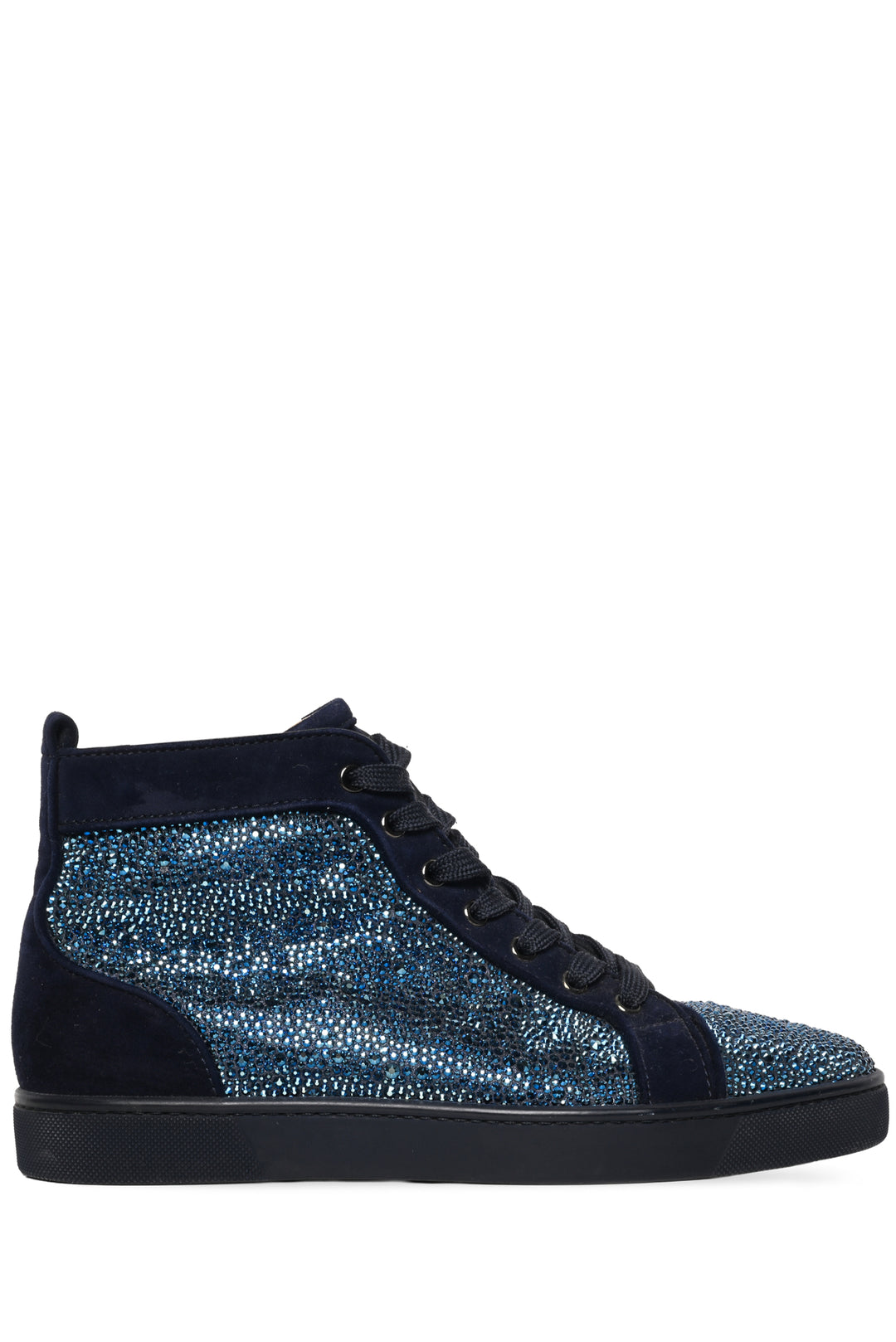 Christian Louboutin Mens Shoe Size 42 Louis Strass High Top Sneakers