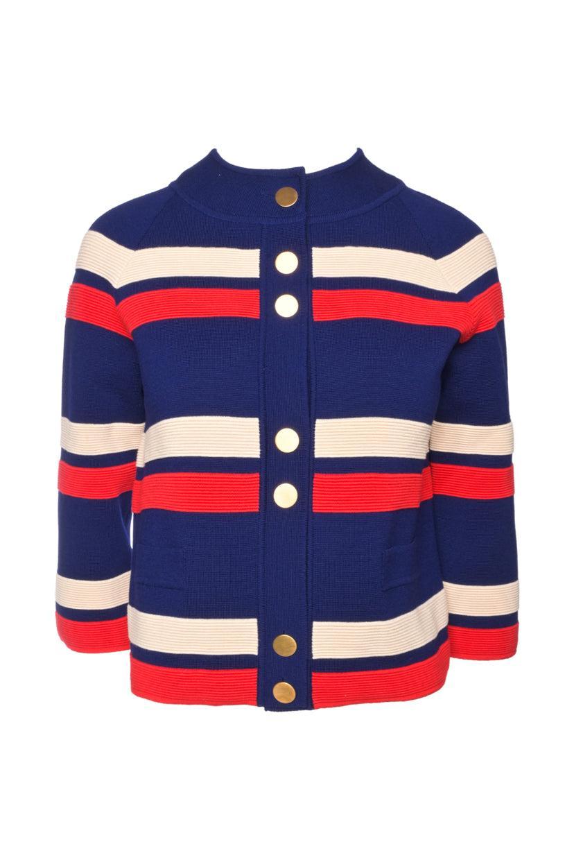 Gucci Size M 2019 Striped Cardigan