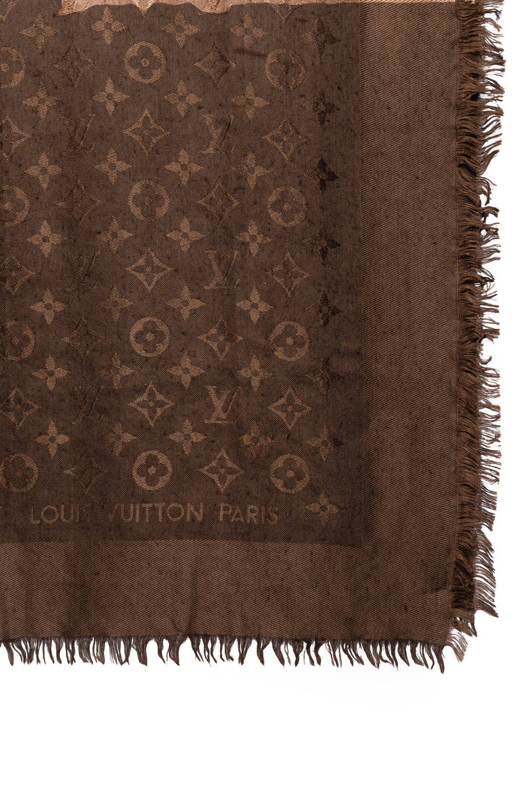 Louis Vuitton Monogram Silk Blend Scarf