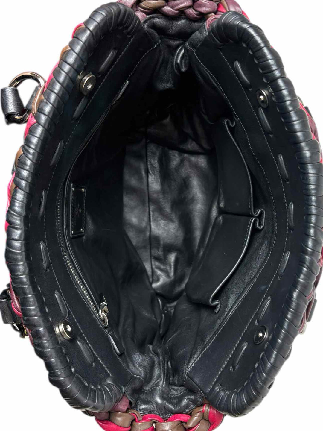 Prada Woven Leather Purse