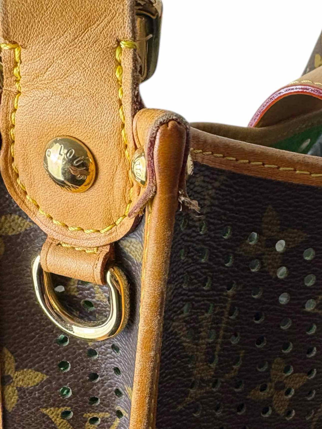 Louis Vuitton Perforated Musette  Purse