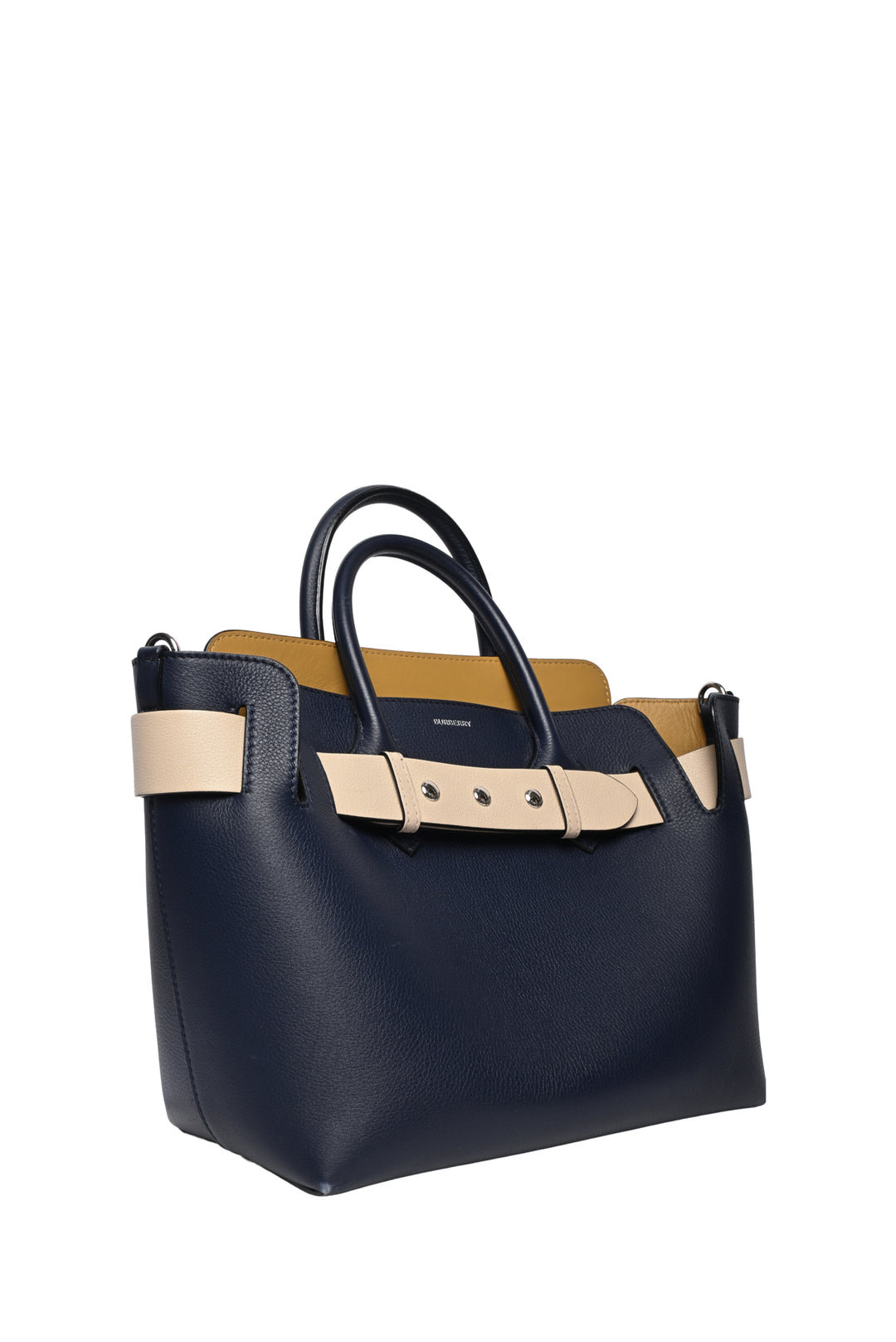 Burberry Marais Grained Calfskin Belt Bag Tote
