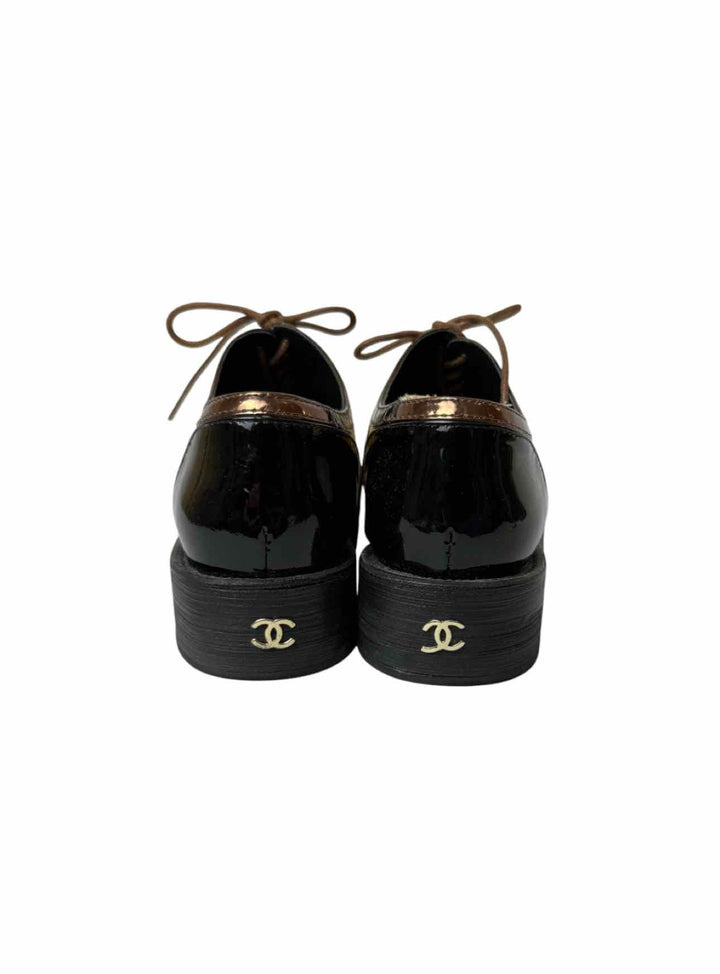 2017 Interlocking CC Chanel Size 38 Flats