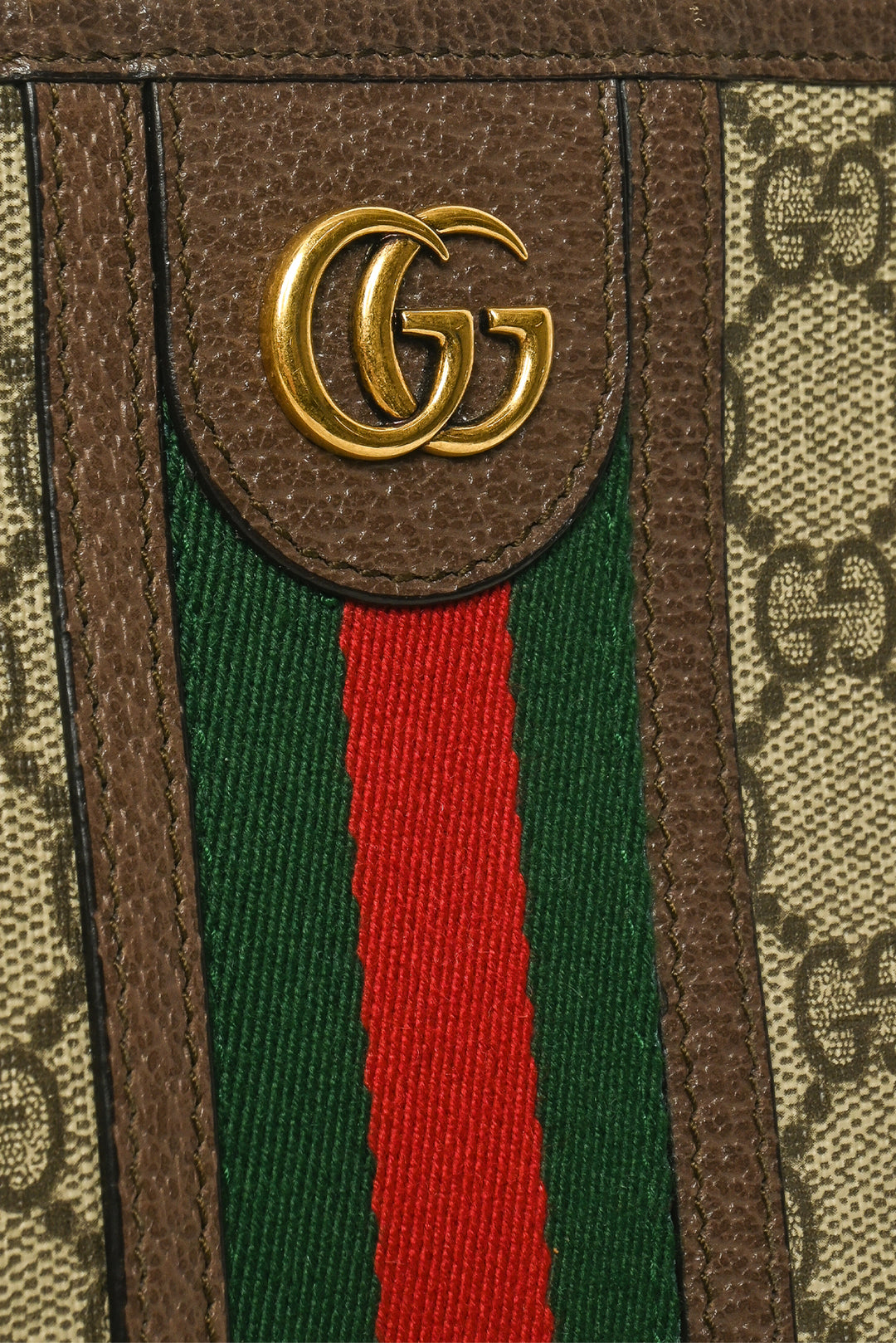 Gucci GG Supreme Web Ophidia Clutch