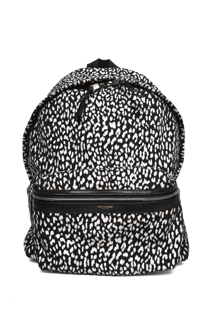 Saint Laurent Canvas City BackPack
