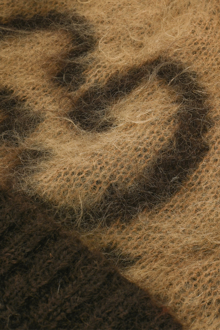 Gucci Size M GG Mohair Blend Knit Beanie