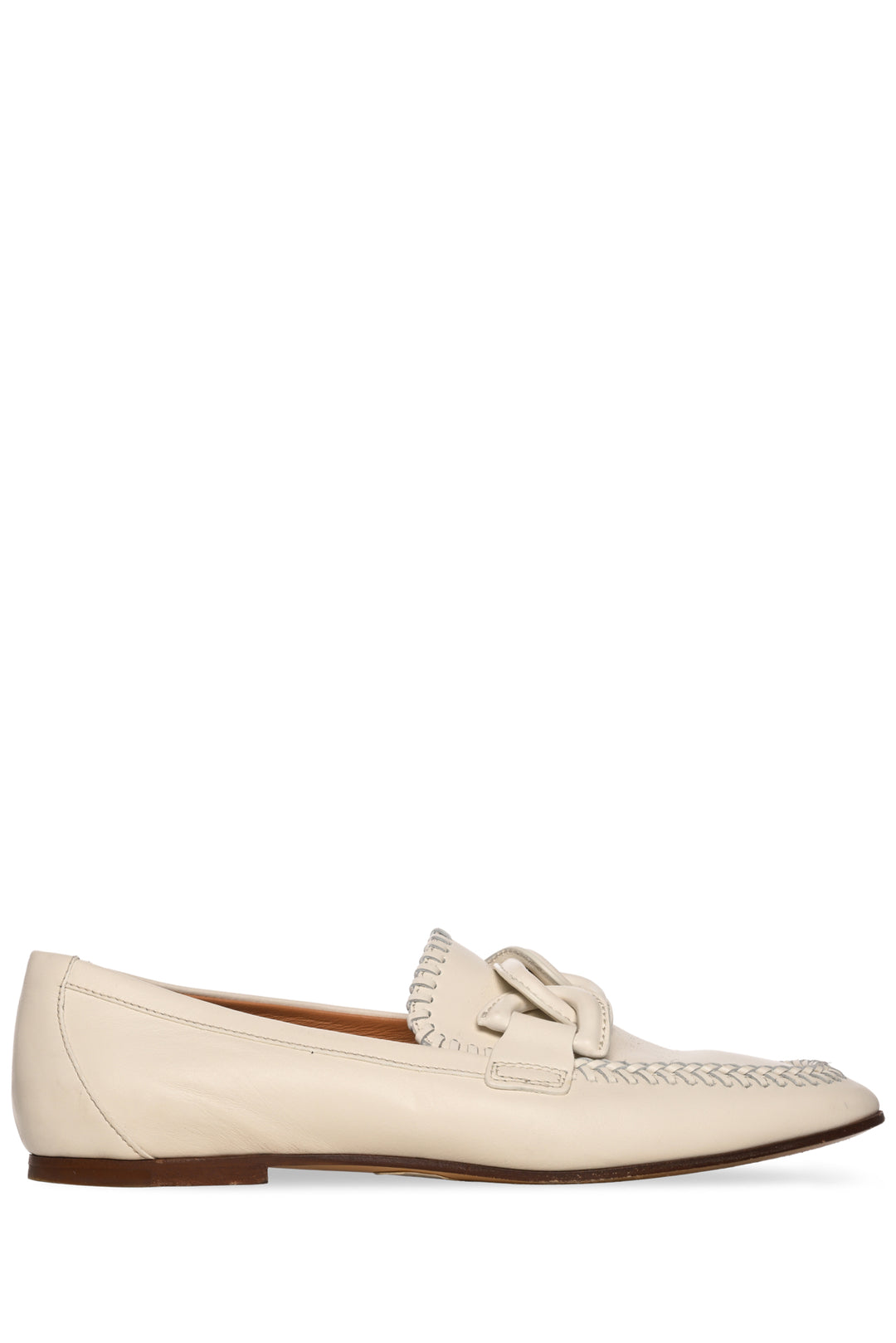 Tod's Size 37 Kate Leather Loafers