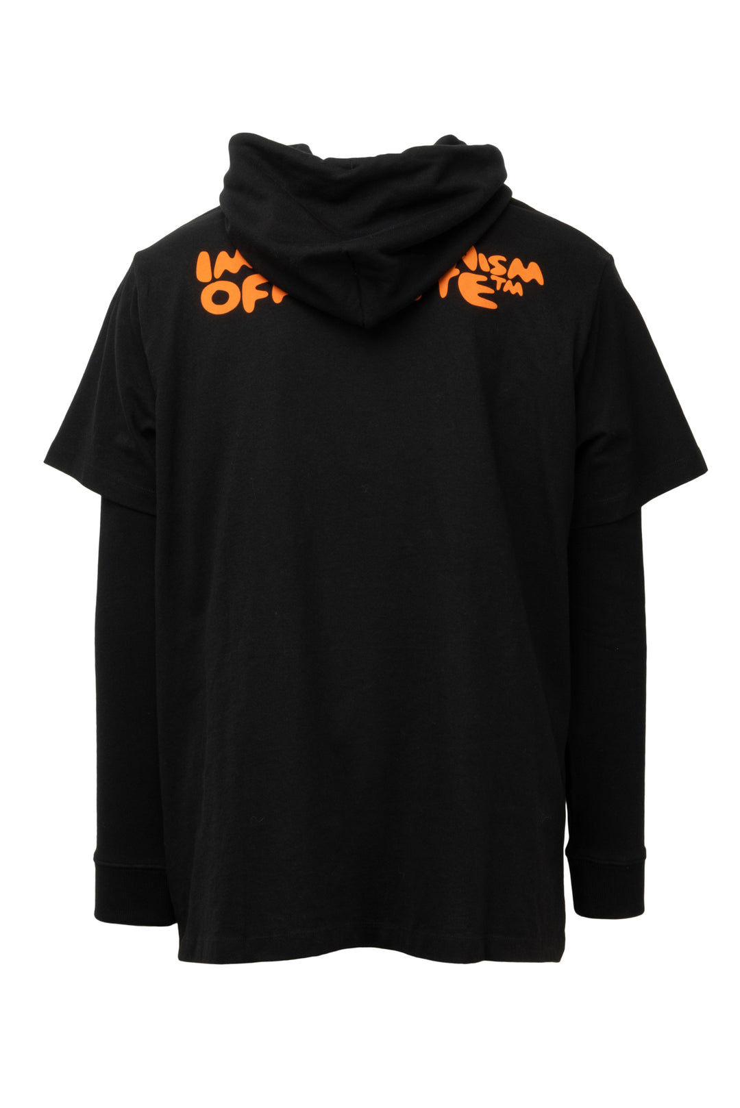 OFF-WHITE Size M Men's Bubble Font T-shirt Hoodie
