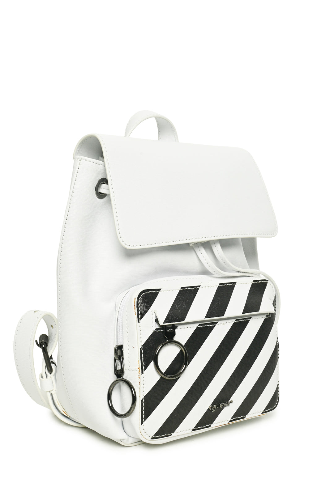 Off White Diag BackPack