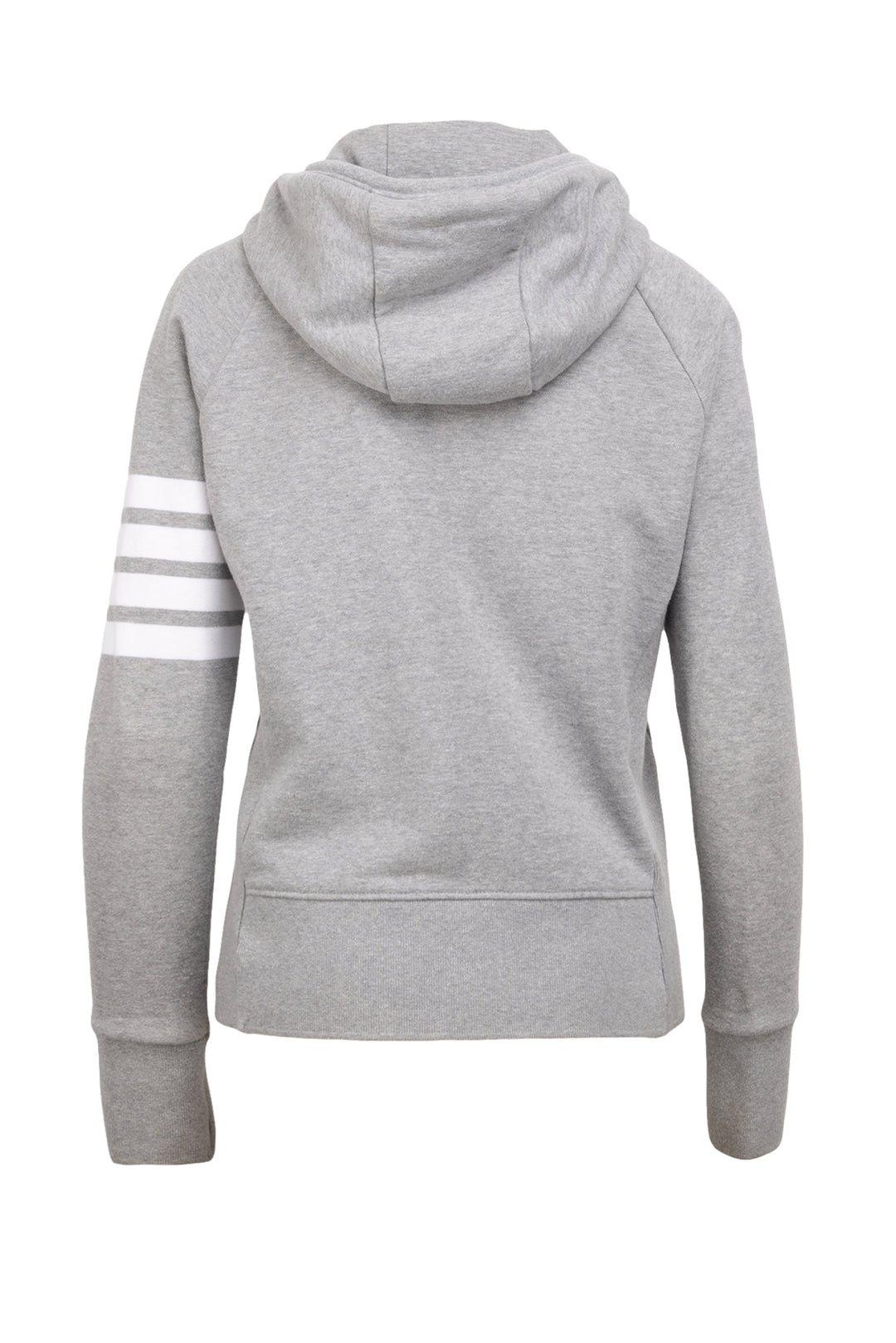 Thom Browne Size 1 4-Bar Stripe Zip-Up Cotton Men's Hoodie