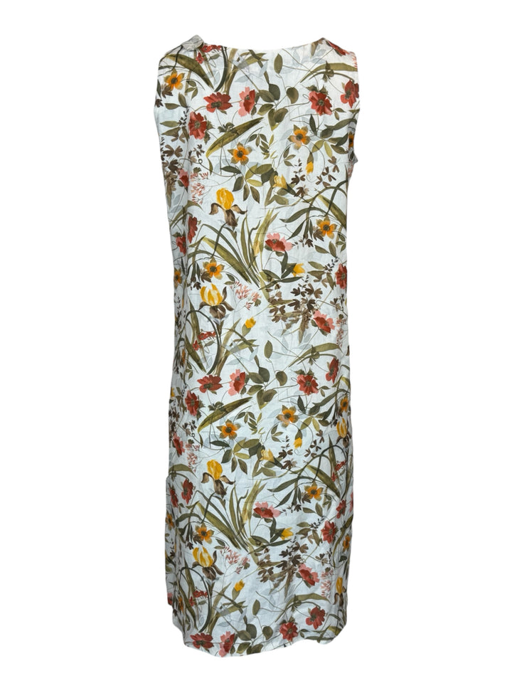 Eskandar Size 0 Floral Sleeveless Dress