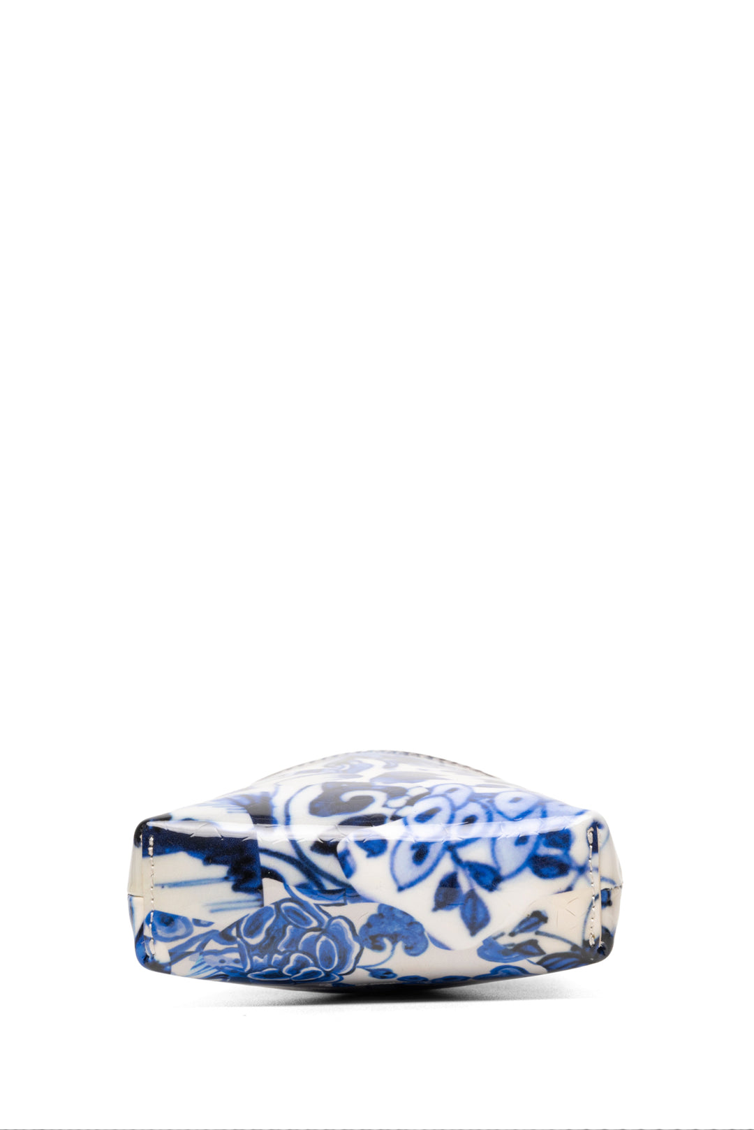 Dries Van Noten Two-Tone Patterned Leather Phone Holder Crossbody