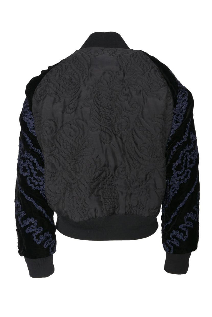 Sacai Size 2 Calligraphy Embroidered Bomber Jacket