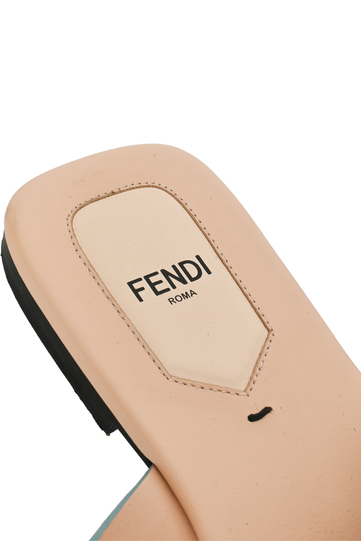 Fendi Size 37 Studded Sandals