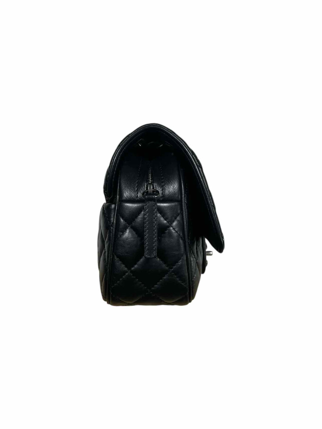 Chanel Aged Calfskin Leather Small Easy Flap Bag