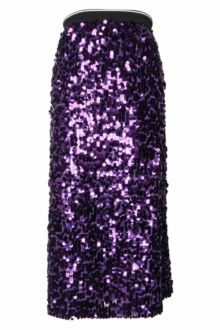 Plan C Size 10 Sequined Midi Skirt