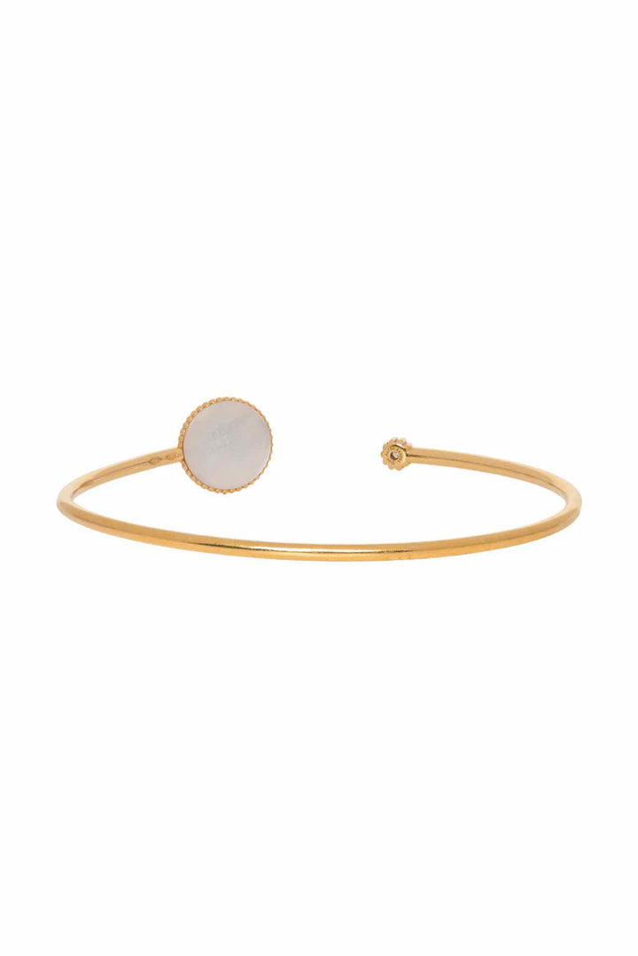 Dior 2023 18K Yellow Gold, Diamonds & Mother-of-Pearl Rose des Vents Bracelet