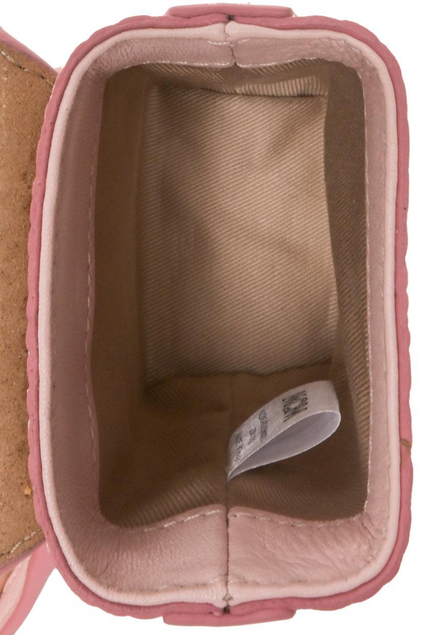 MCM Visetos Mini Soft Berlin Bag Charm Crossbody