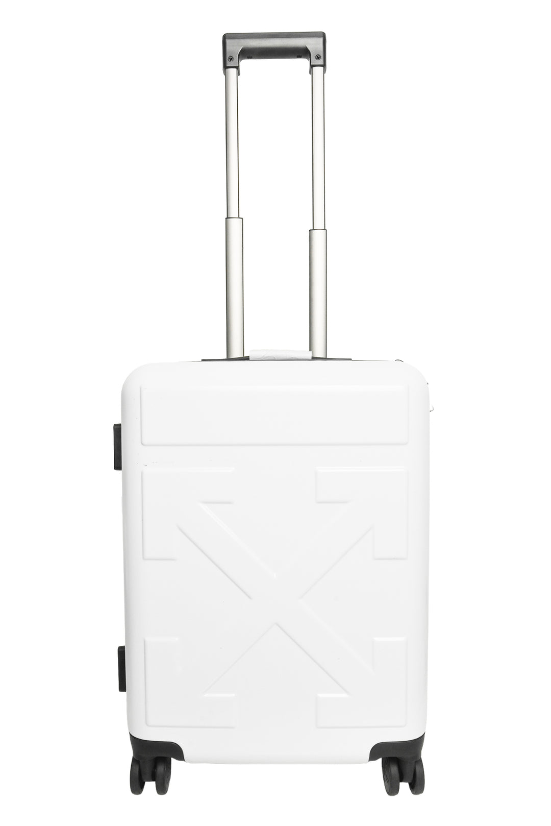 Off White Arrow Trolley Suitcase