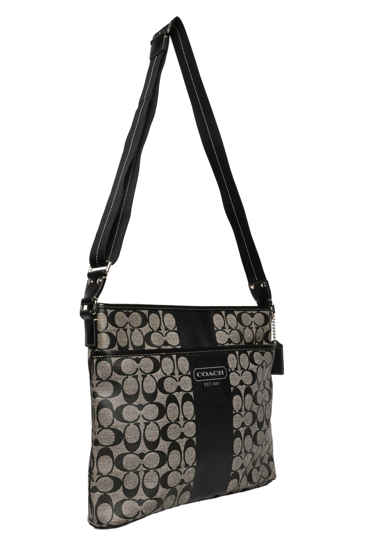 Coach Signature Heritage Messenger Bag