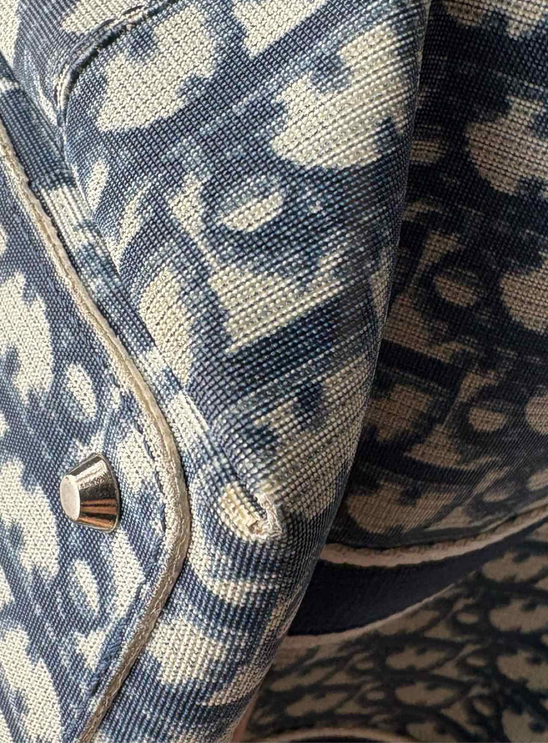 Dior Canvas Trotter Tote Purse