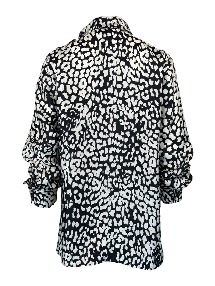 Max Mara Size 12 Leopard Print Tops