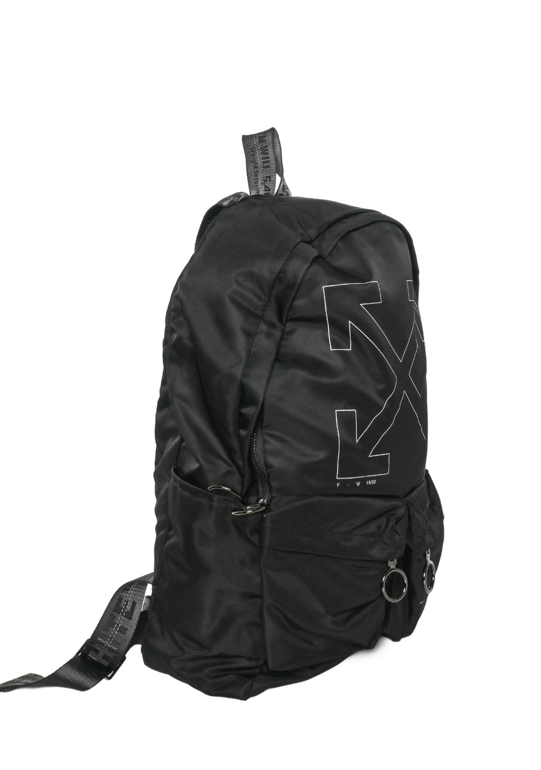 Off White Unfinished BackPack