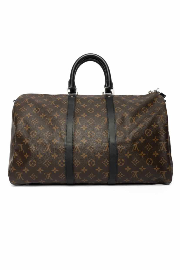 Louis Vuitton Monogram Keepall 45 Bandouliere Duffle Bag