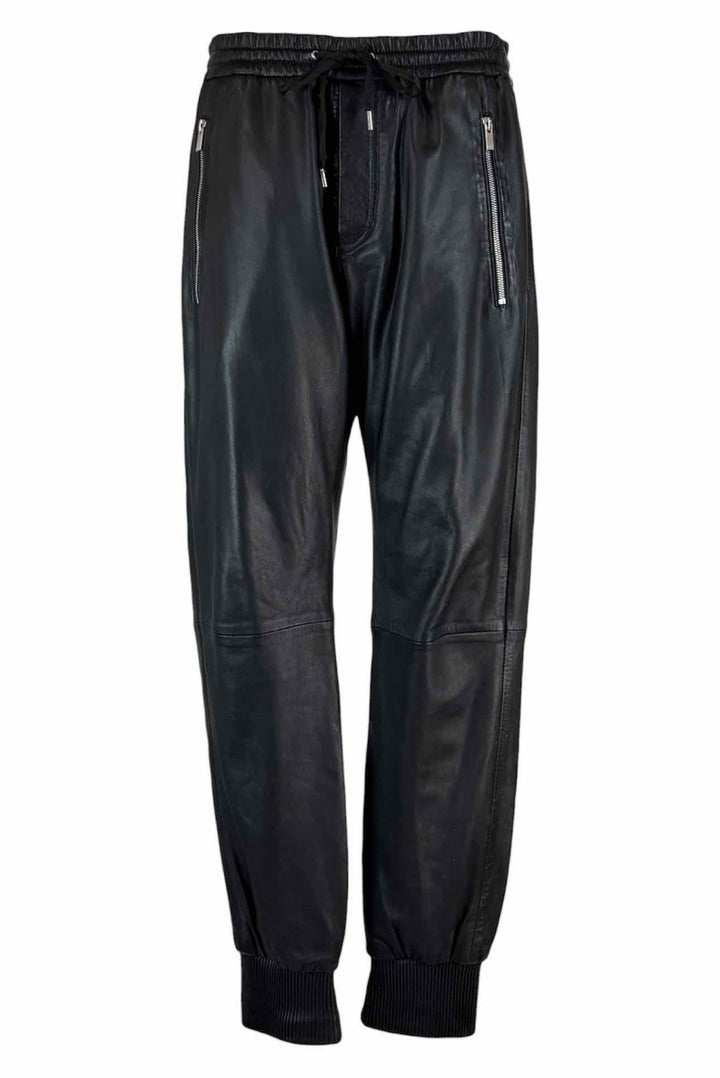 The Kooples Size M Leather Joggers