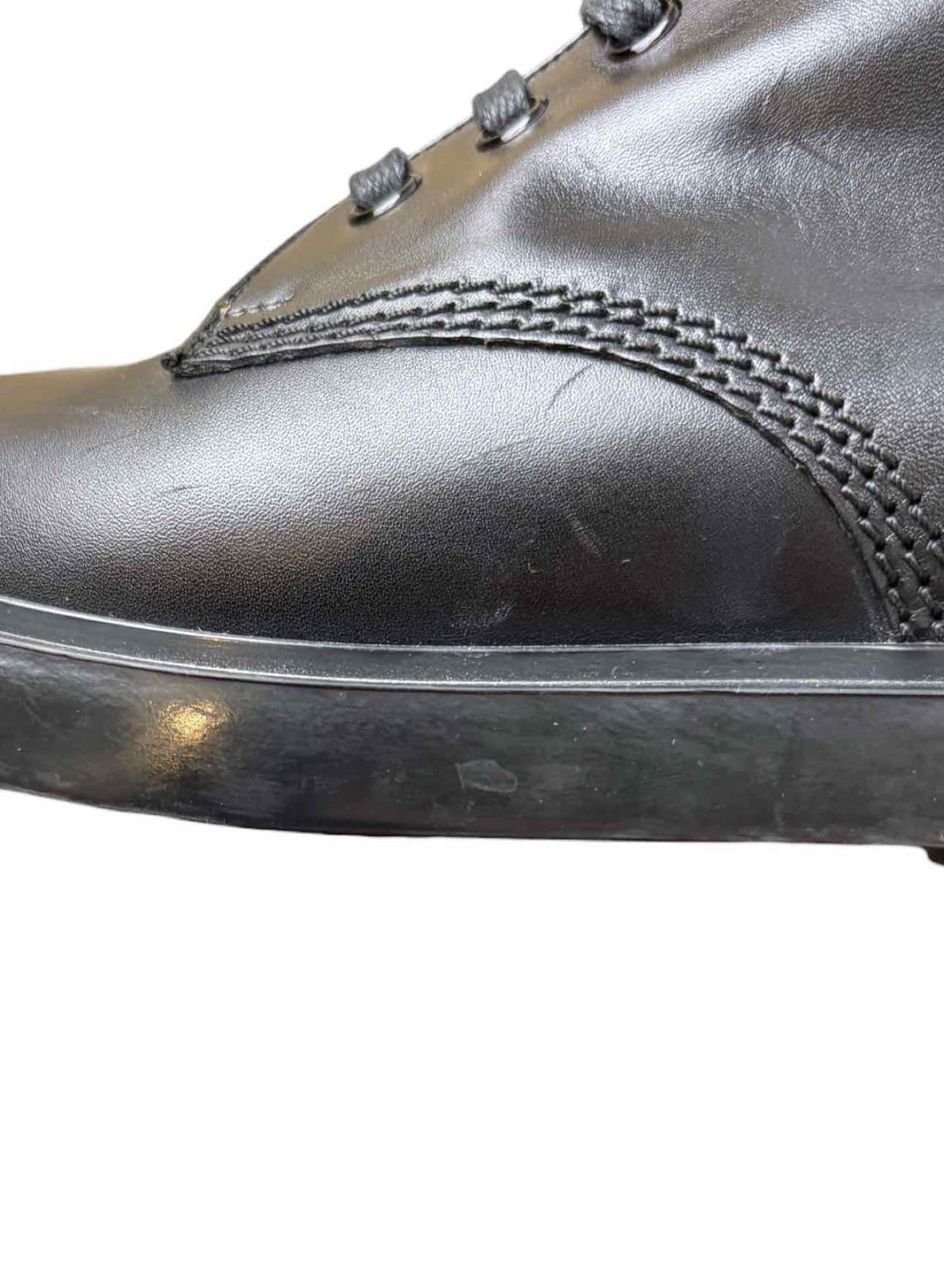 Gucci Size 6 Leather Combat Ankle Boots