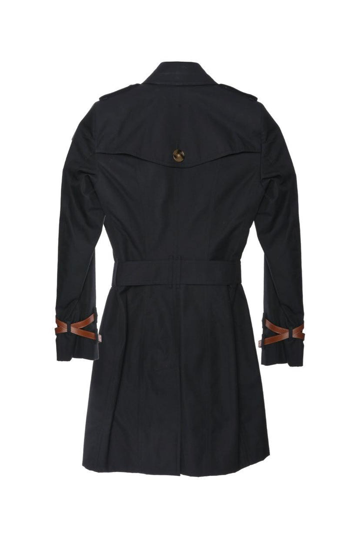 Burberry London Size 0 Queensborough Mid-Length Trench Coat