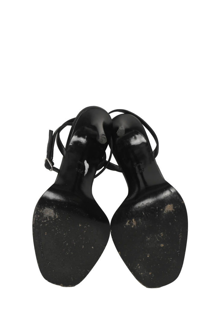 Alexander Wang Size 38.5 Cate Studded Strappy Leather Sandals