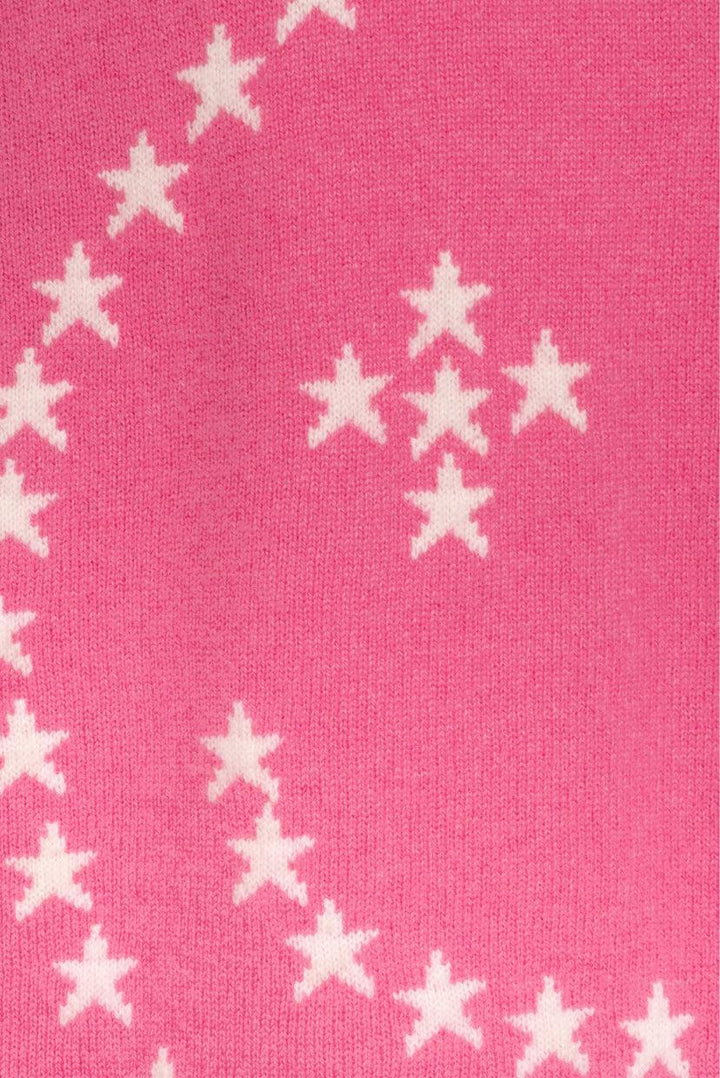 Queene and Belle Size S Star Smiley Face Cashmere Sweater